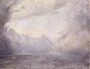 Tom roberts Storm at sea oil painting